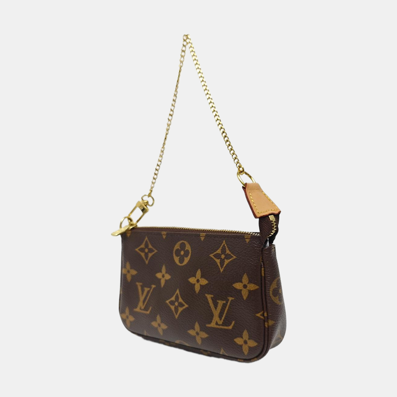 ACCESSOIRES Mini Monogram Coated Canvas Brown