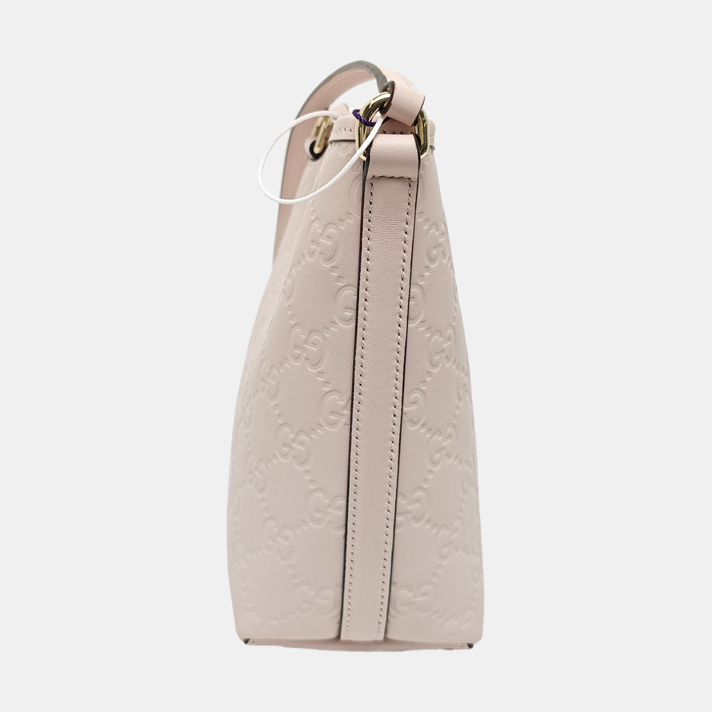 GG Emblem Monogram Calfskin Pink