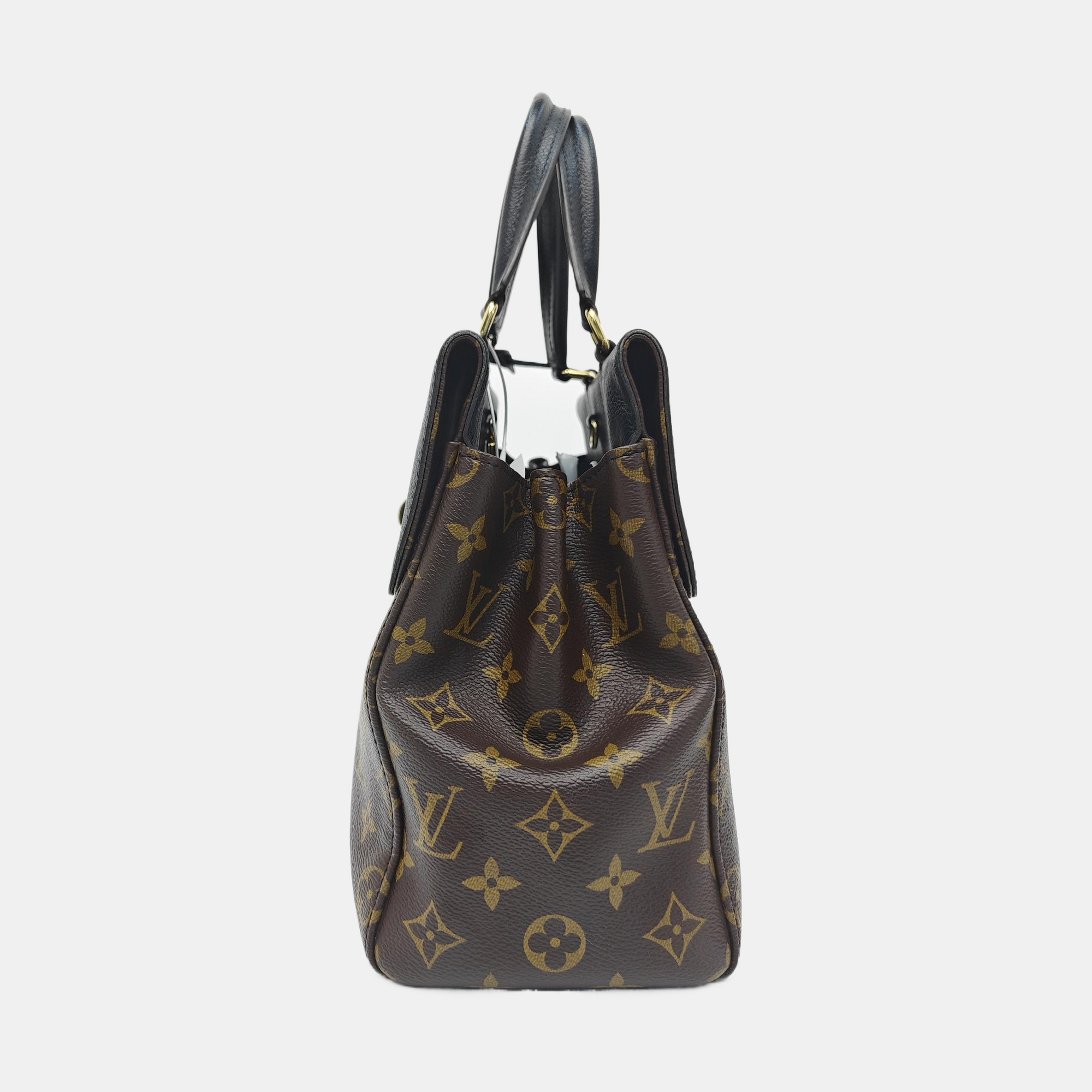VÉNUS Monogram Coated Canvas Brown