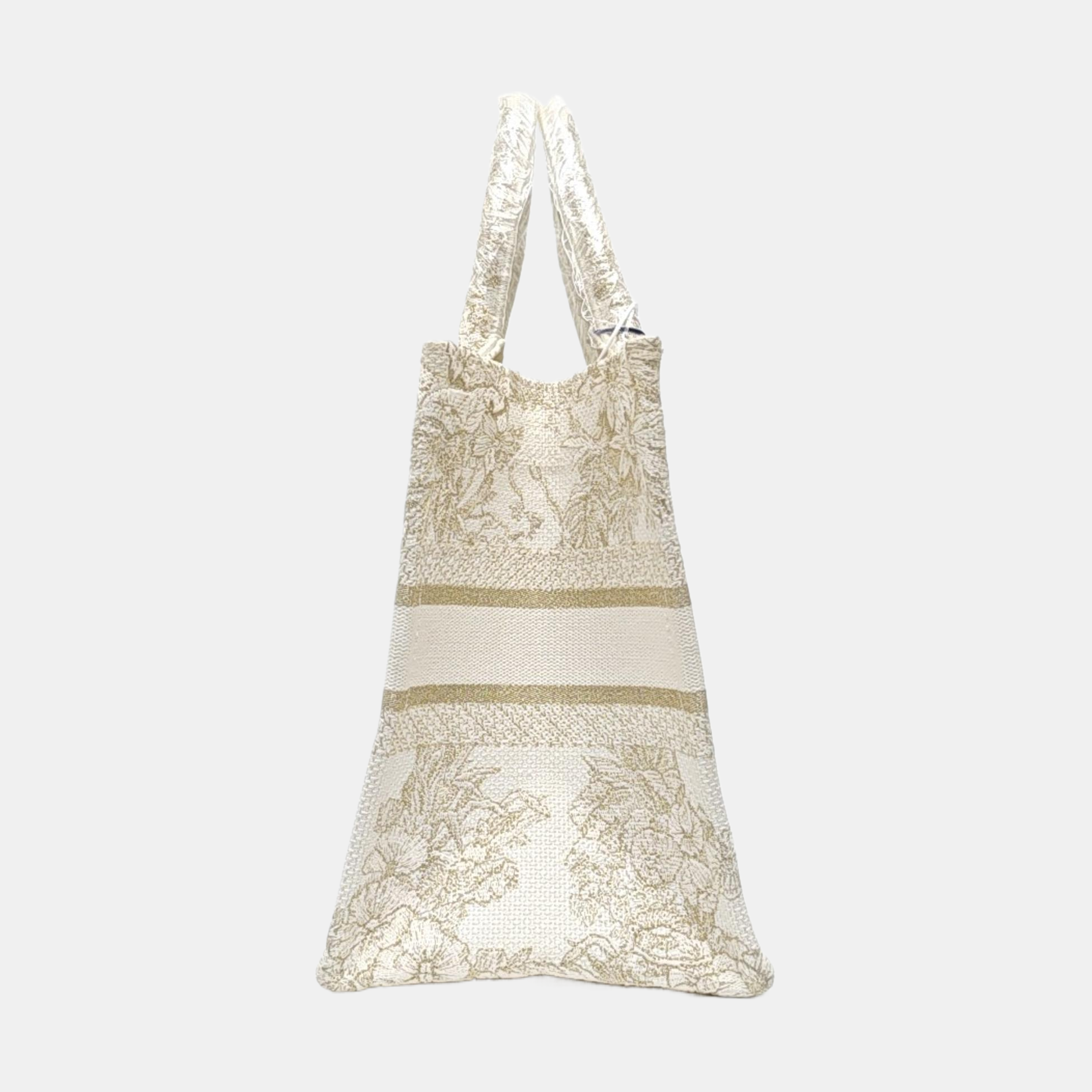 Book Tote Small Canvas White