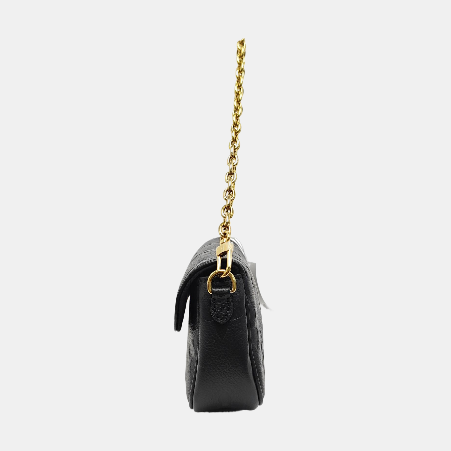IVY Monogram Calfskin Black