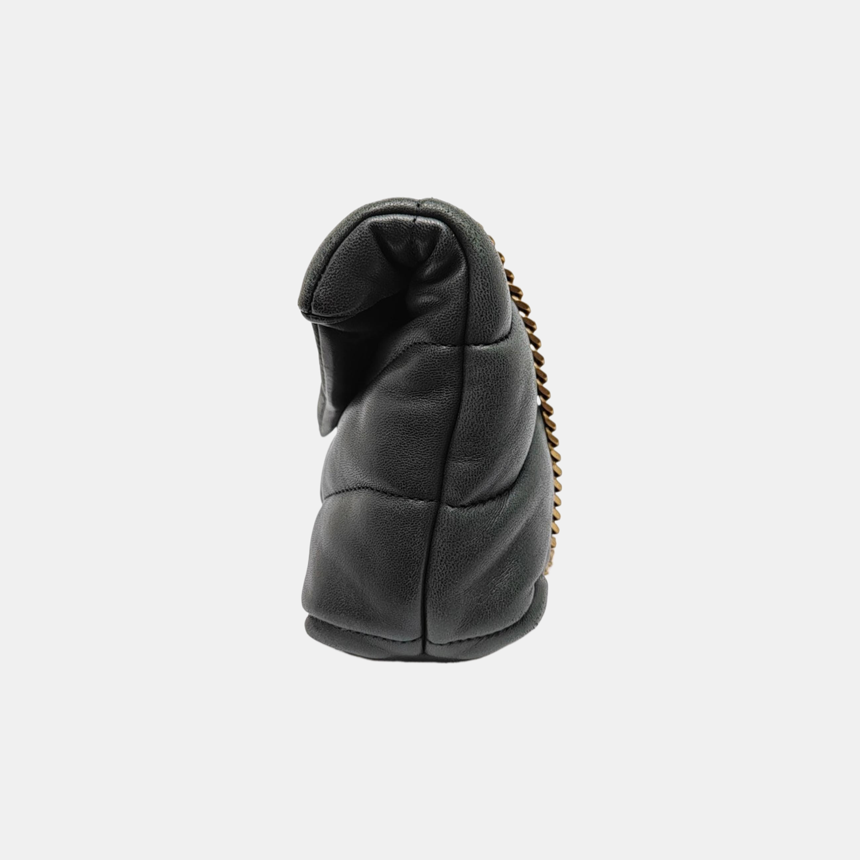 PUFFER Mini Quilted Lambskin Green