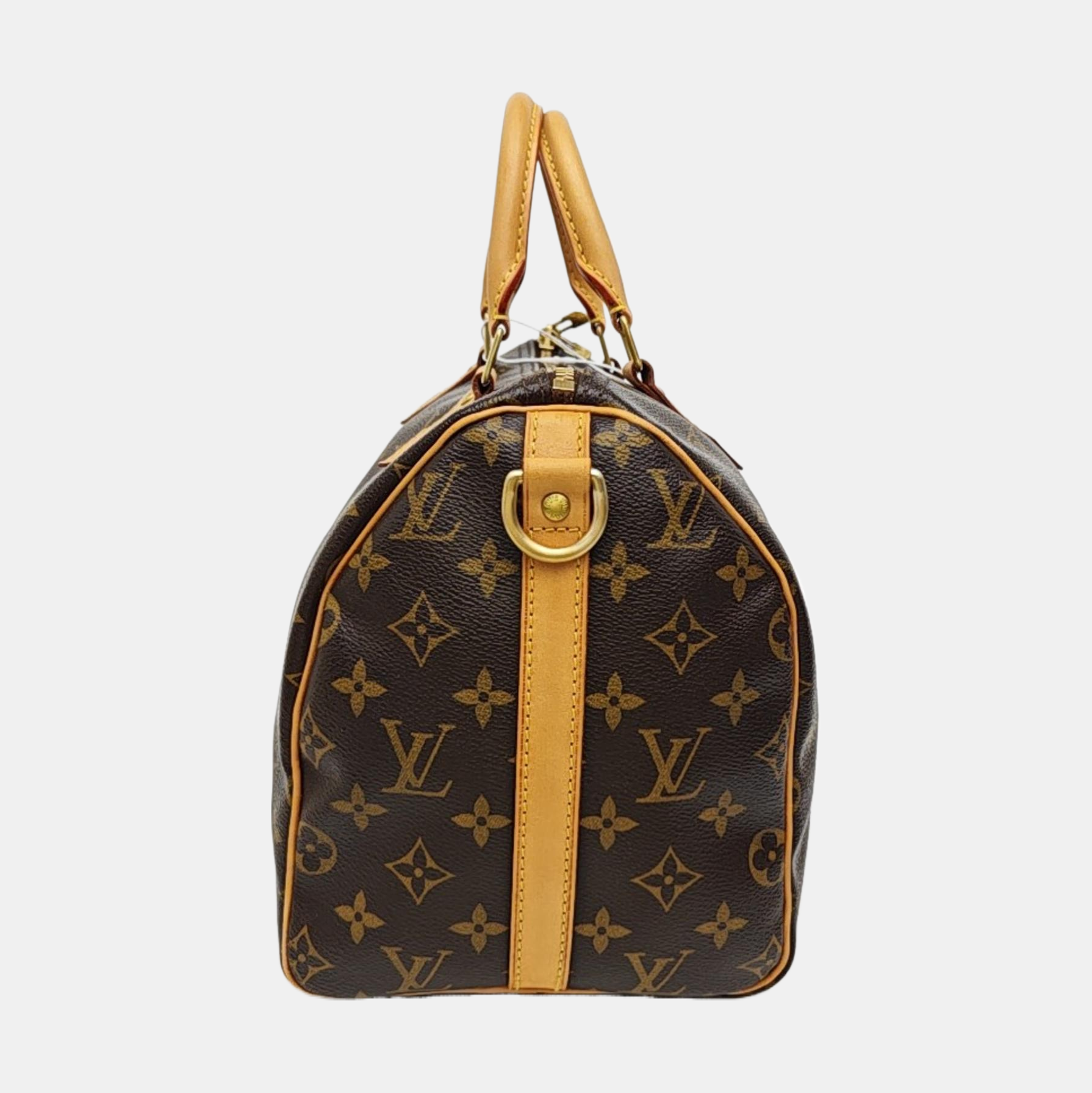 SPEEDY 30 Monogram Coated Canvas Brown