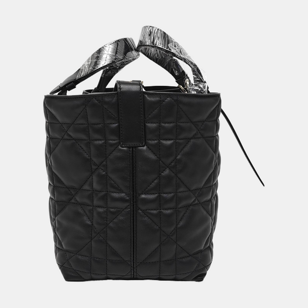 Toujours Medium Cannage Calfskin Black