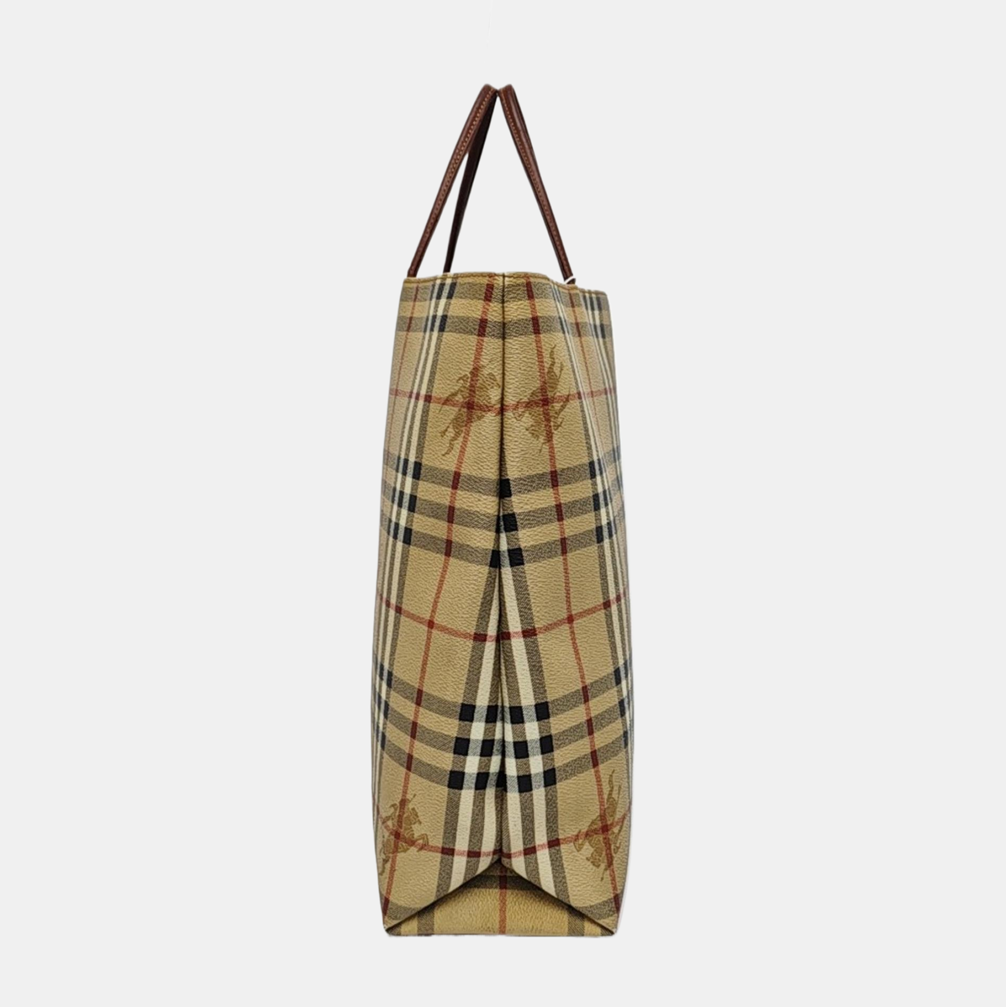 Coated Canvas Top Handle Bag Multicolor