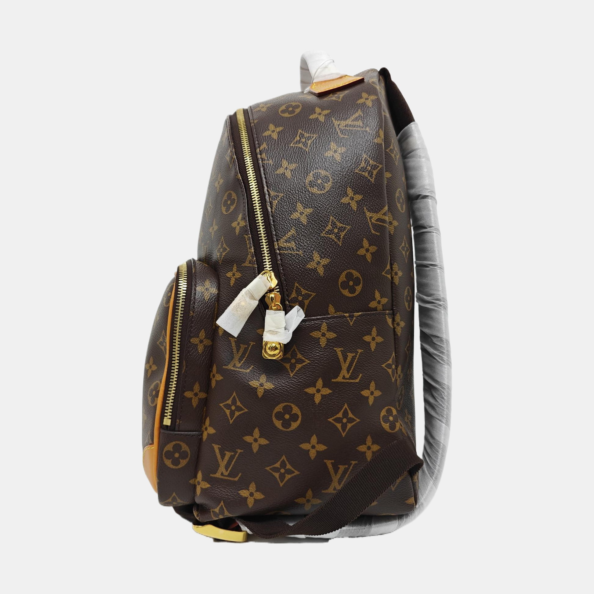 DISCOVERY Monogram Coated Canvas Brown