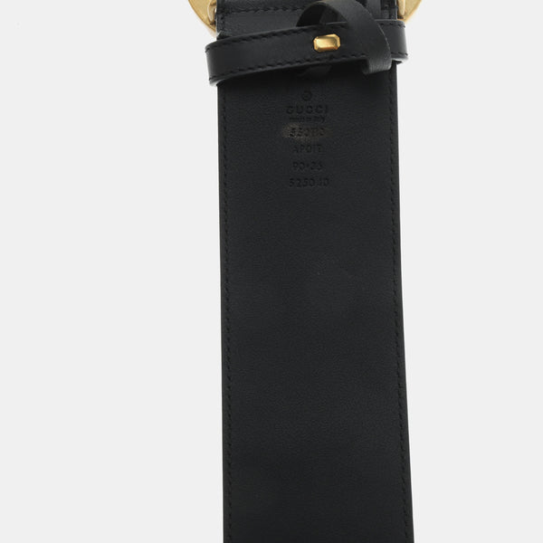 Black Leather Belt