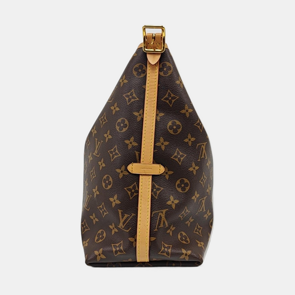 CARRYALL MM Monogram Coated Canvas Brown