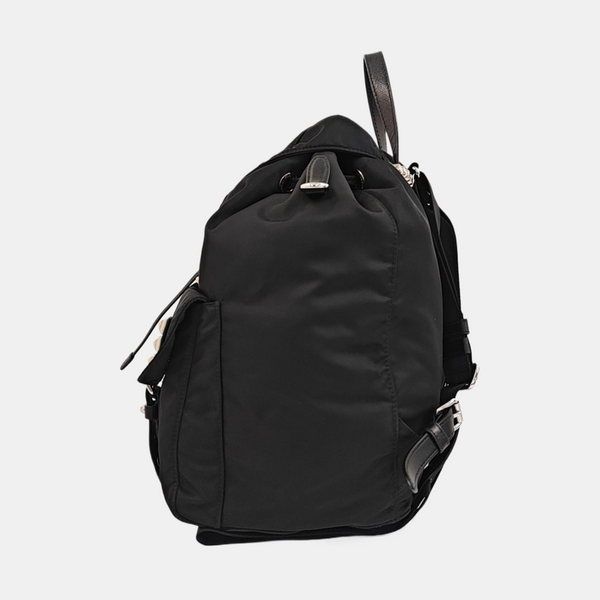 Nylon Backpack Black