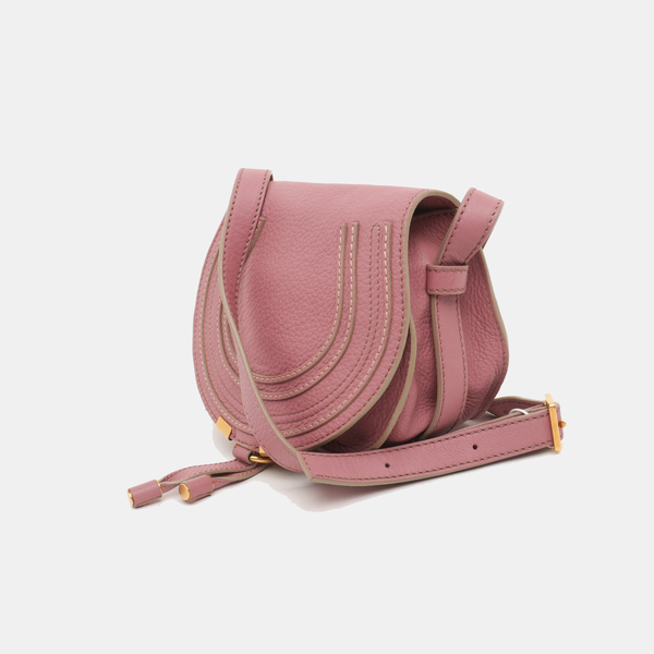 Marcie Mini Piel de Becerro Rosa