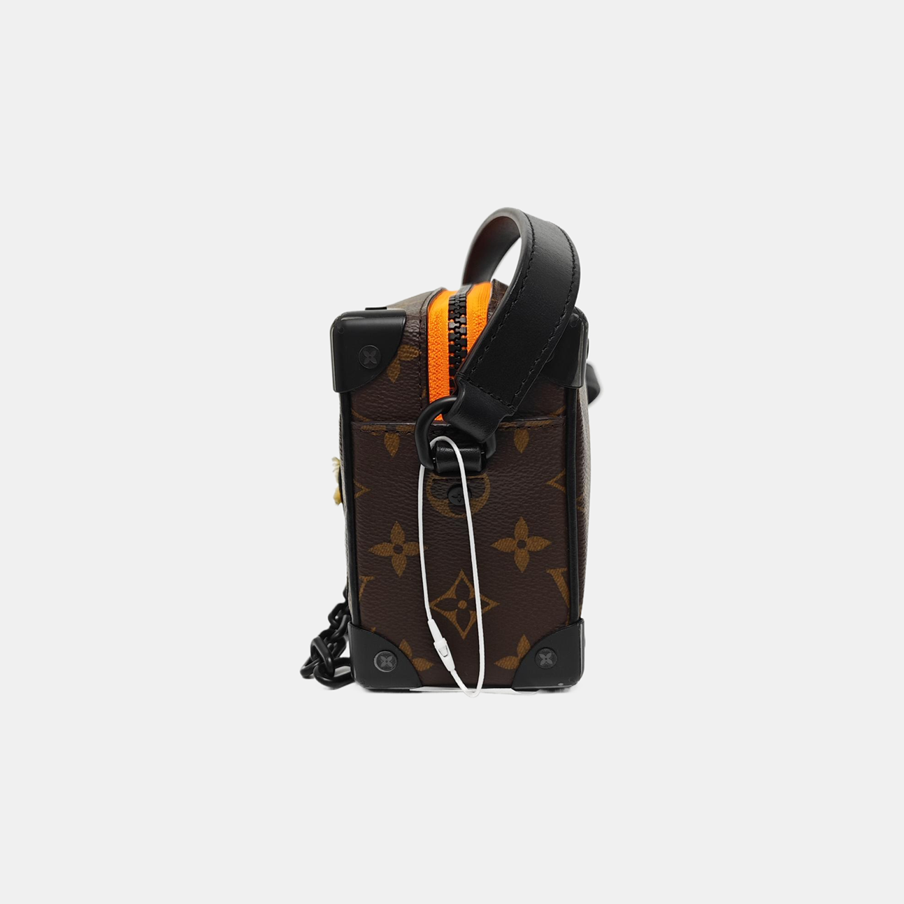 SOFT TRUNK Mini Coated Canvas Brown