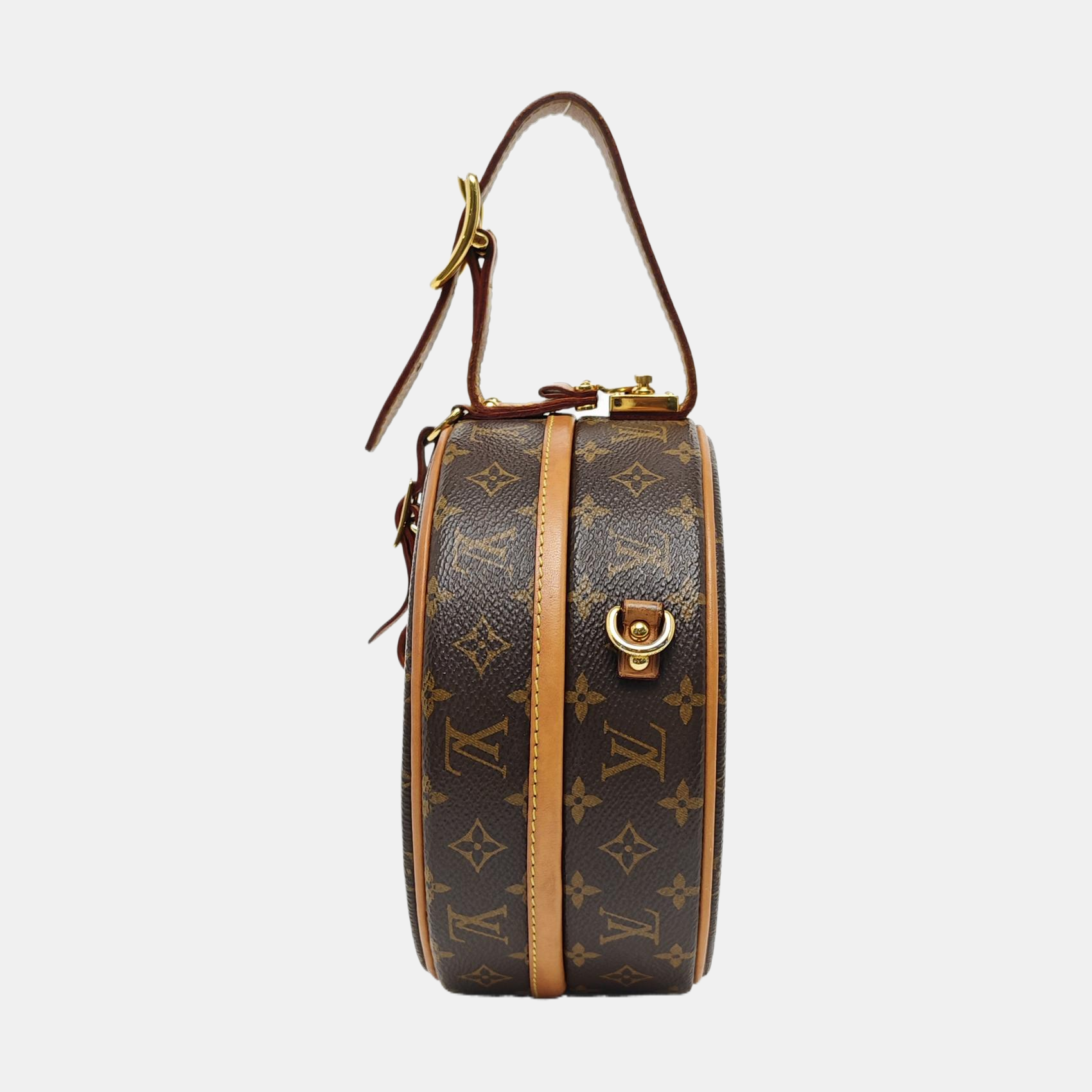 BOITE CHAPEAU PM Monogram Coated Canvas Brown
