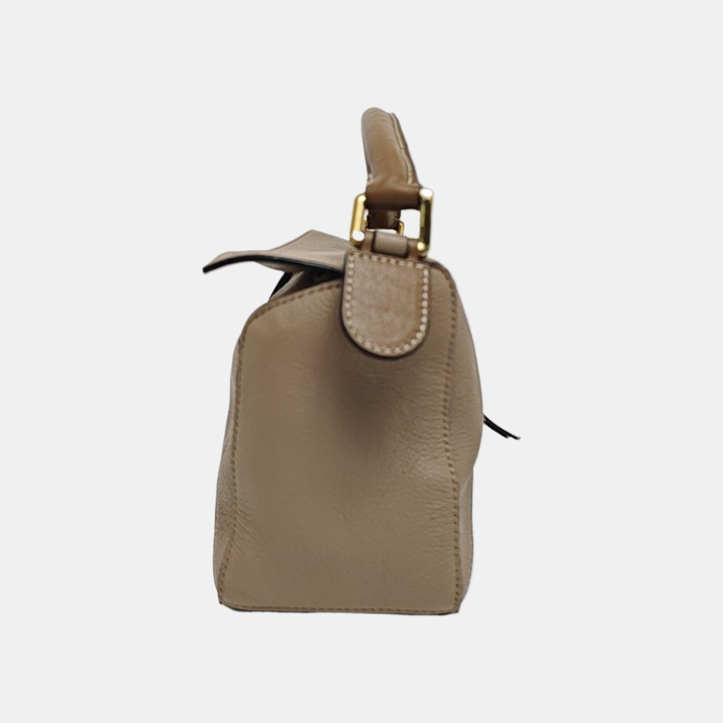 Puzzle Small Calfskin Beige