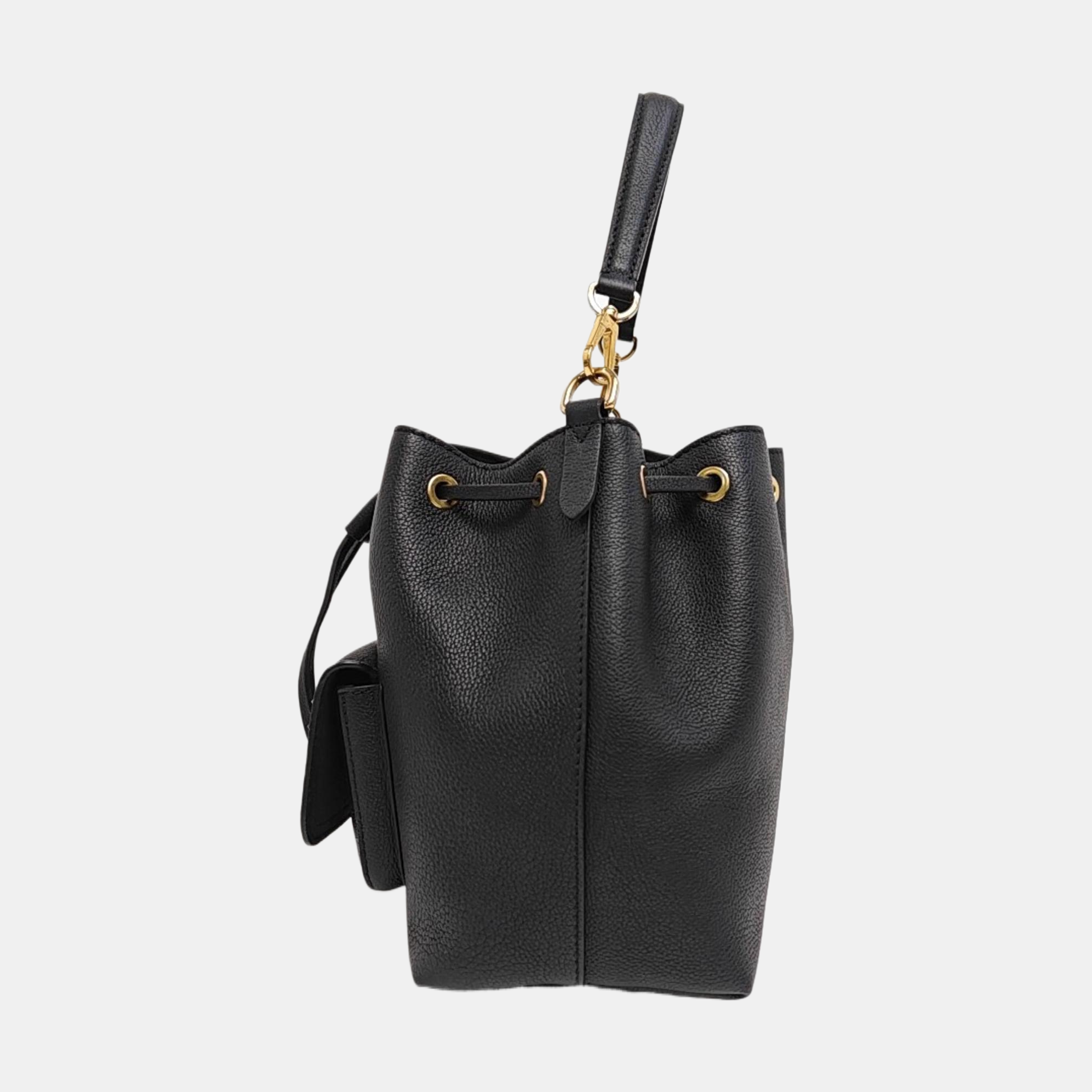 LOCKME BB Calfskin Black