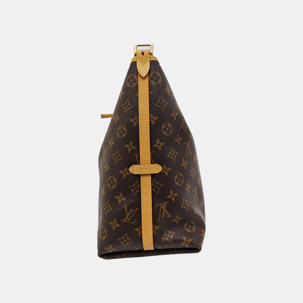 CARRYALL MM Monogram Coated Canvas Brown