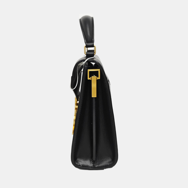 CASSANDRA Mini Calfskin Black