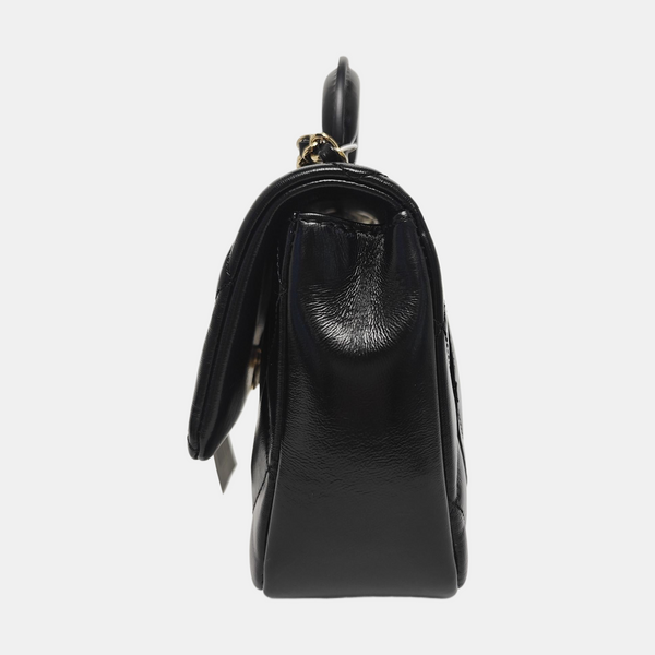 Quilted Lambskin Black