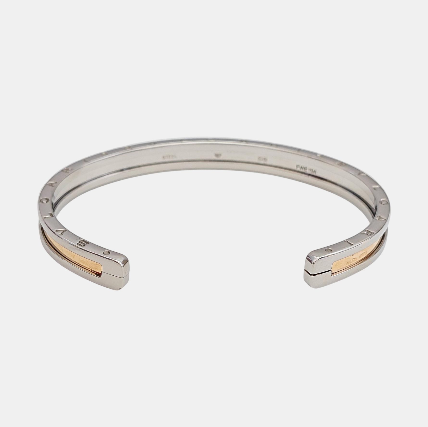 B.ZERO1 Stainless Steel Silver Bangle