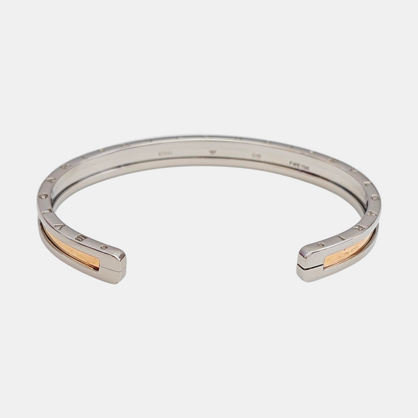 B.ZERO1 Stainless Steel Silver Bangle
