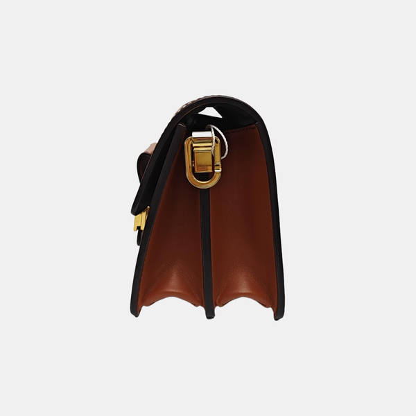 DAUPHINE Mini Monogram Coated Canvas Brown