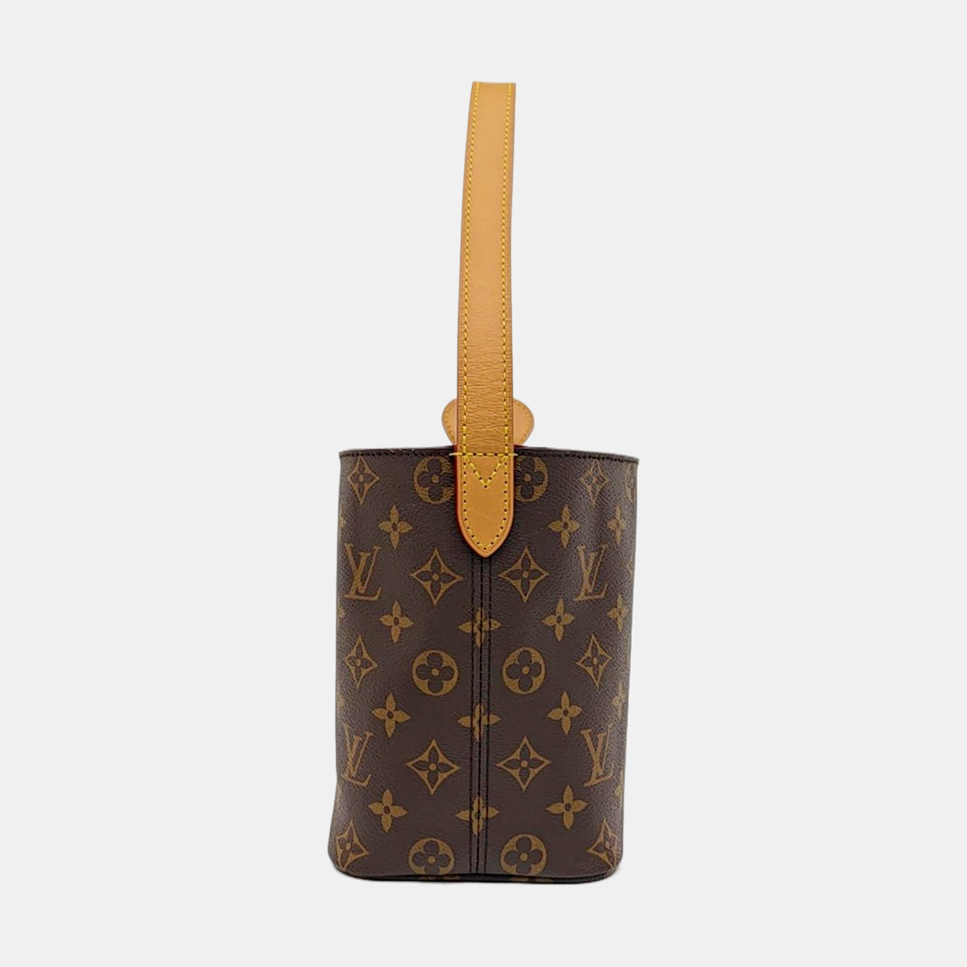 ALL IN Monogram Coated Canvas Brown