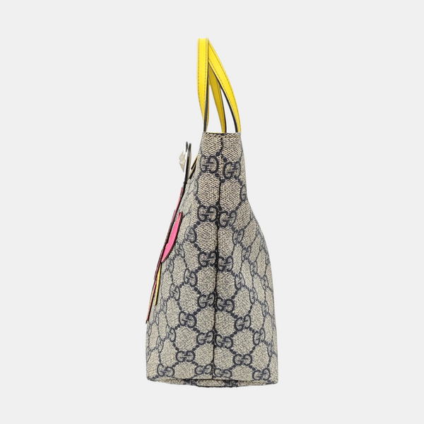 Monogram Coated Canvas Top Handle Bag Beige