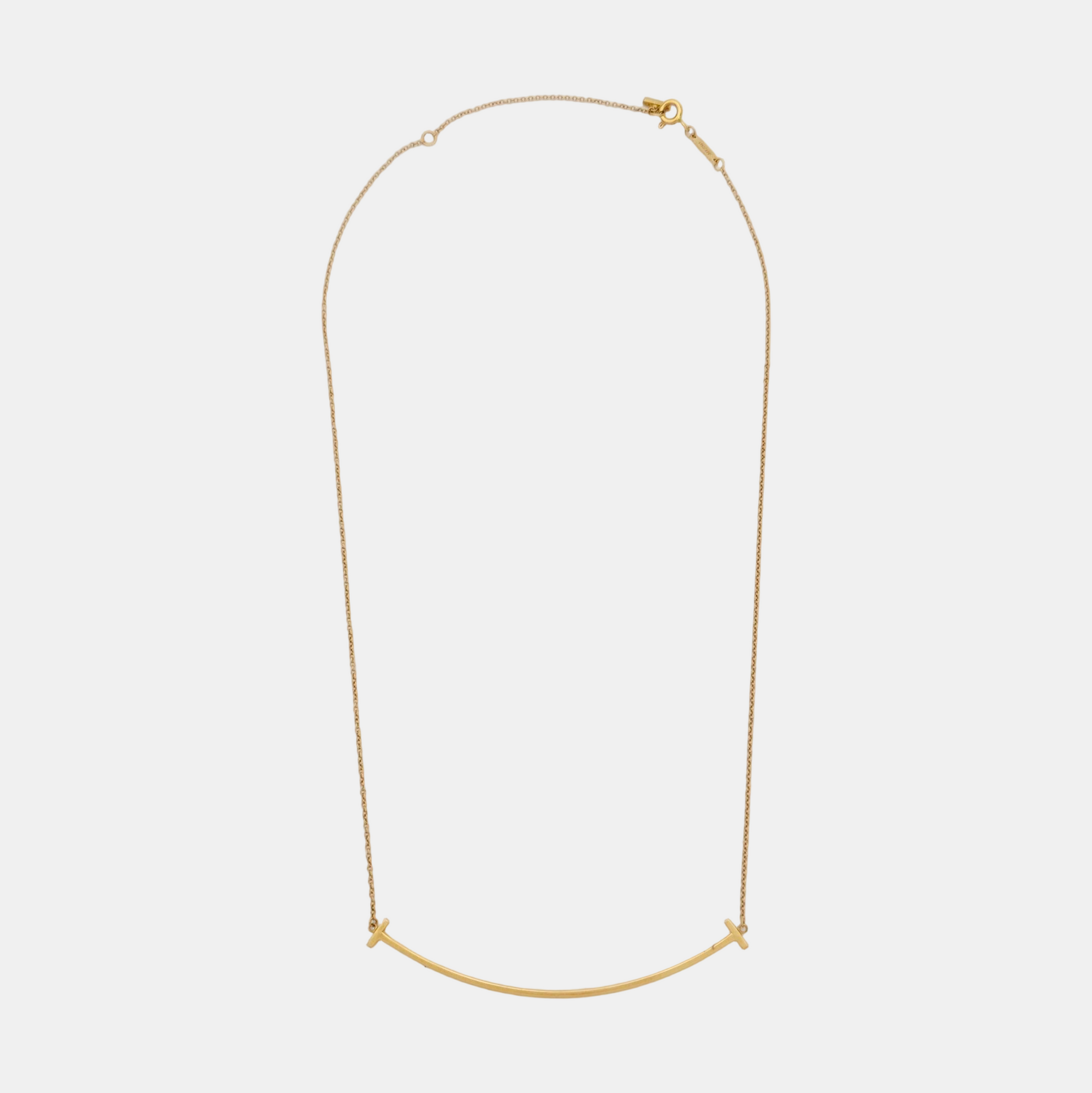 Tiffany T 18k Rose Gold Necklace