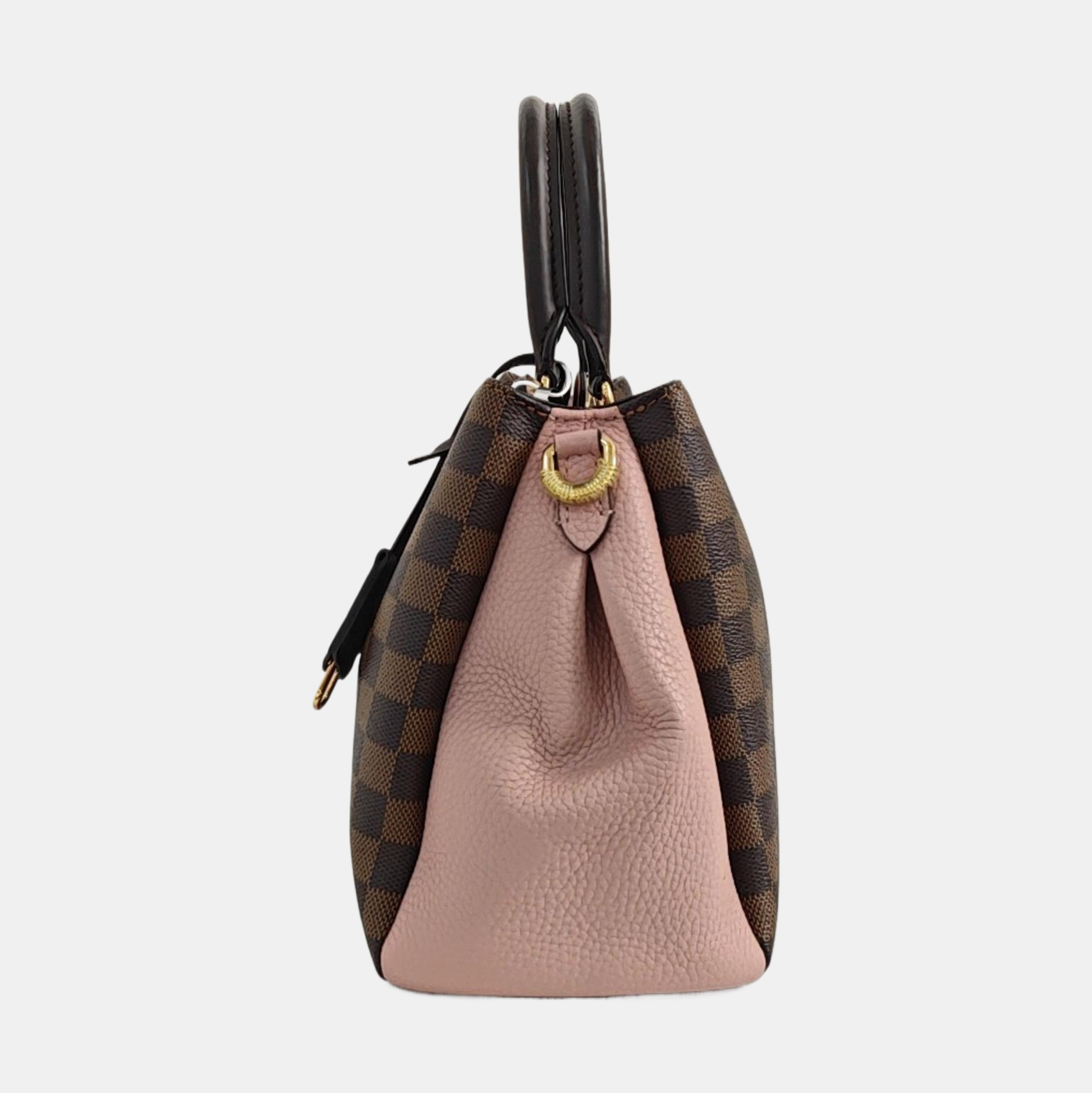 BRITTANY BB Damier Ebene Coated Canvas Brown