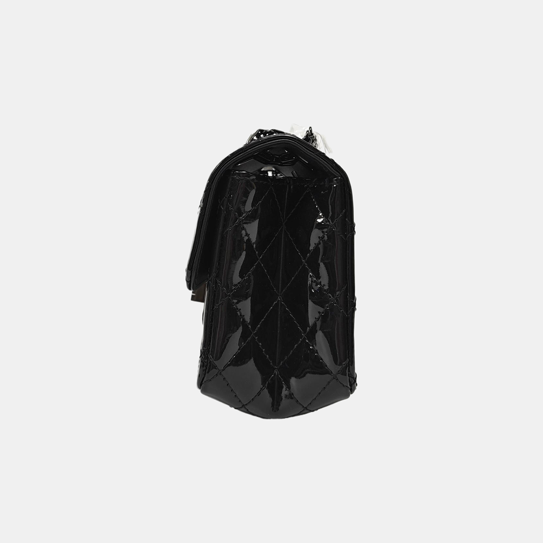 2.55 224 (mini) Quilted Patent Calfskin Black