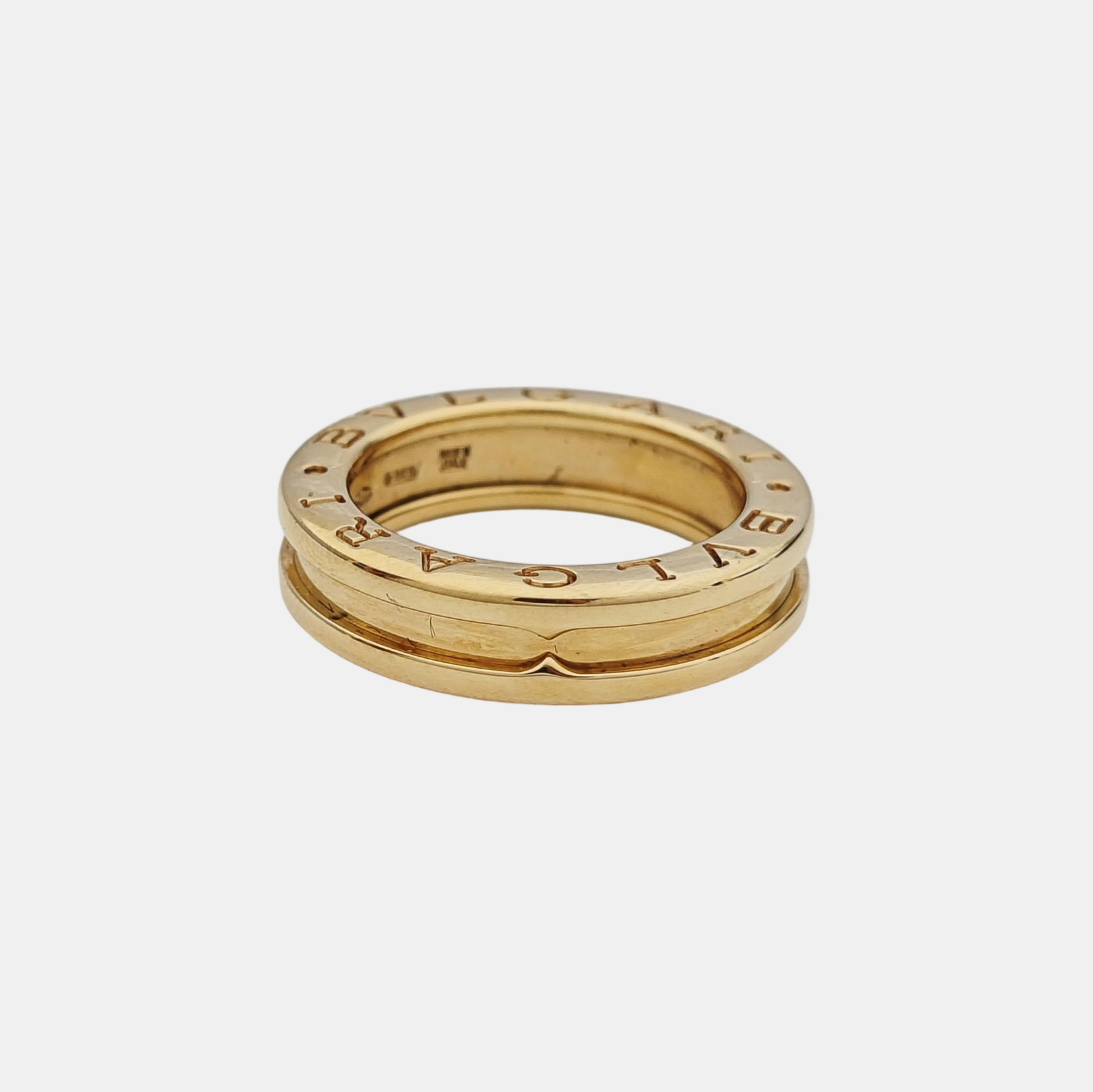 B.ZERO1 18k Rose Gold Ring EU 48