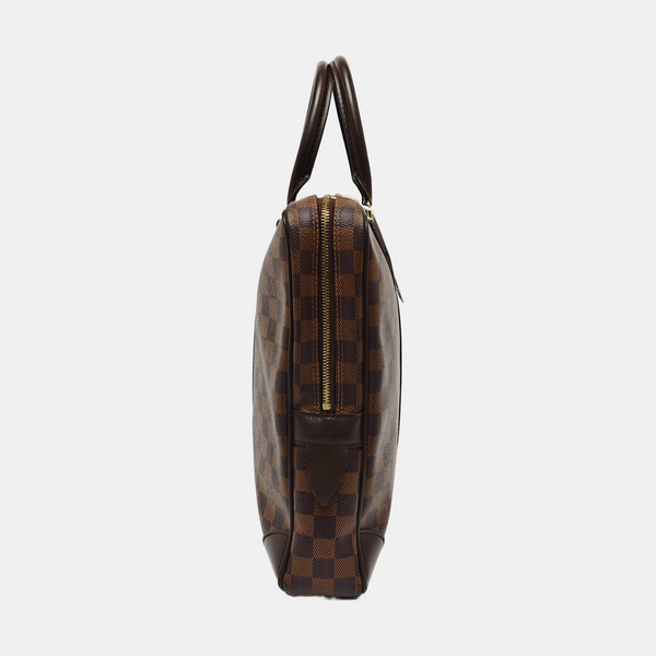 PORTE-DOCUMENTS Damier Ebene Coated Canvas Brown