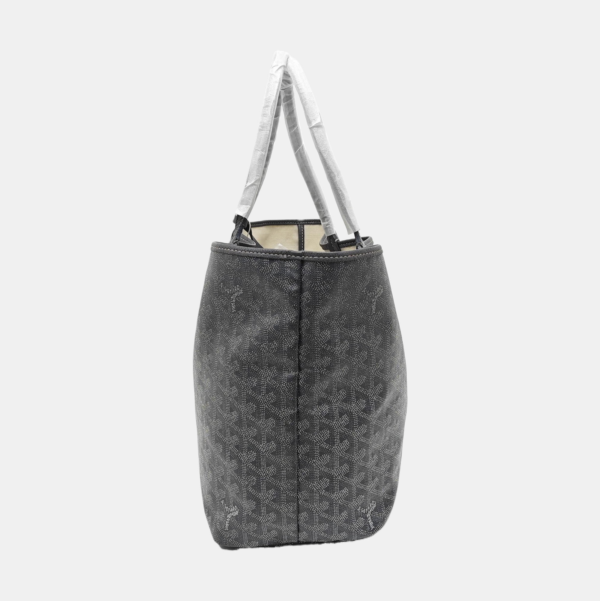 Saint Louis PM Coated Canvas Gray
