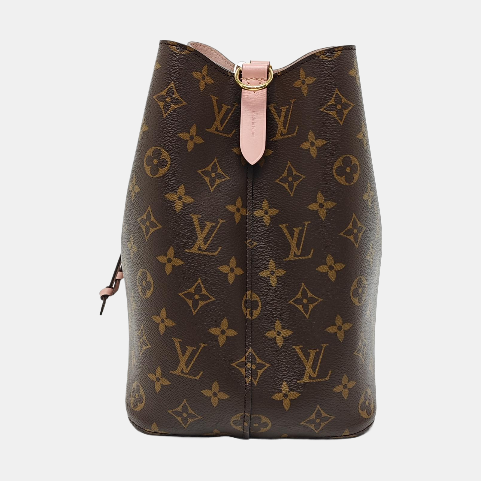 NÉONOÉ MM Monogram Coated Canvas Brown