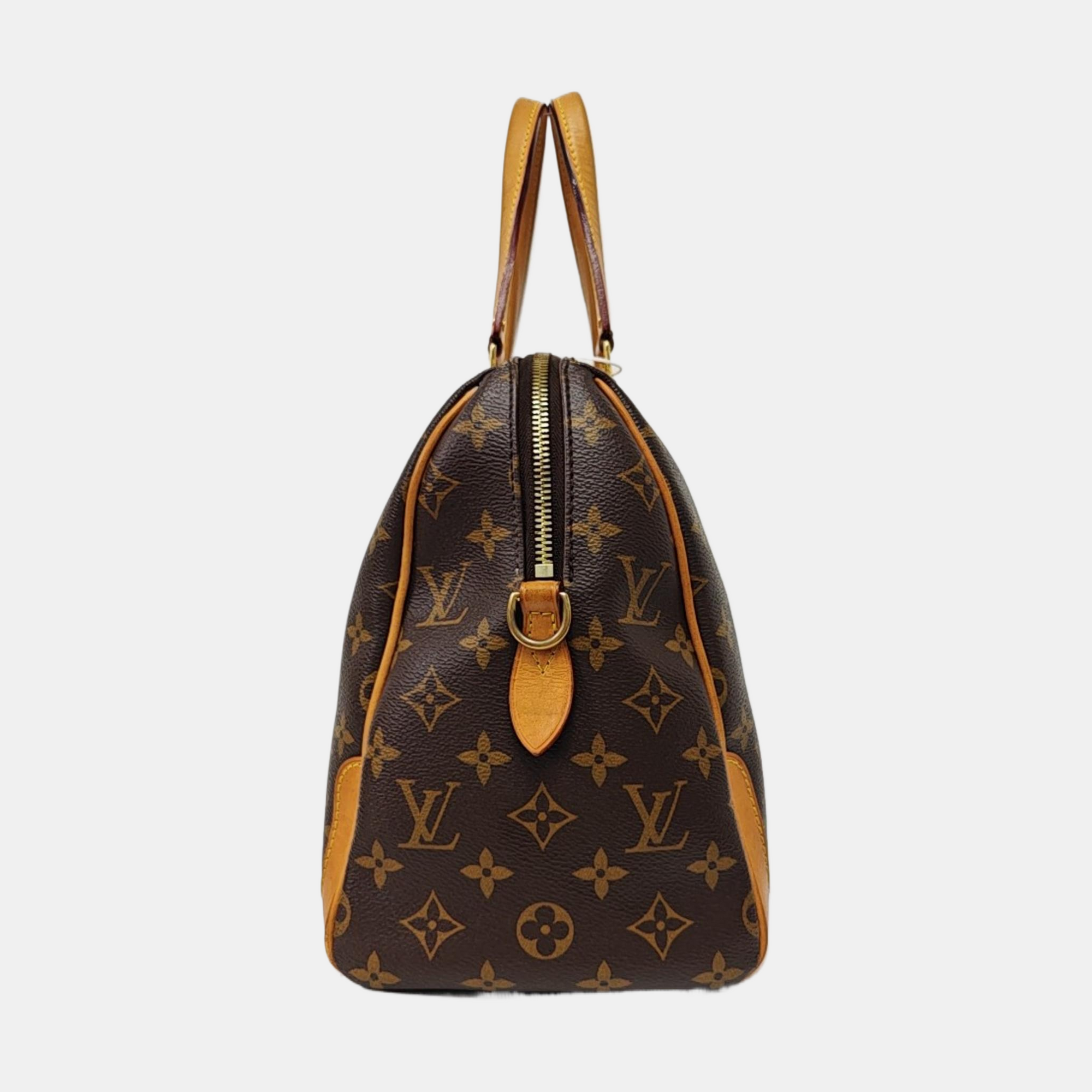 RETIRO NM Monogram Coated Canvas Brown