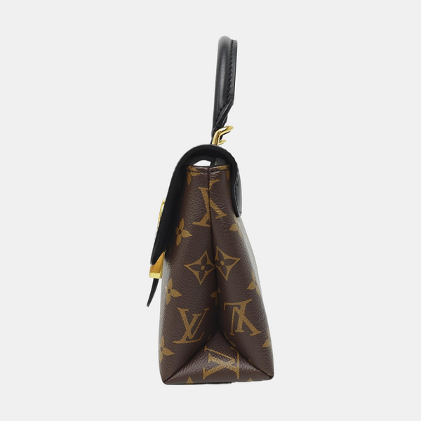 LOCKY BB Monogram Coated Canvas Brown