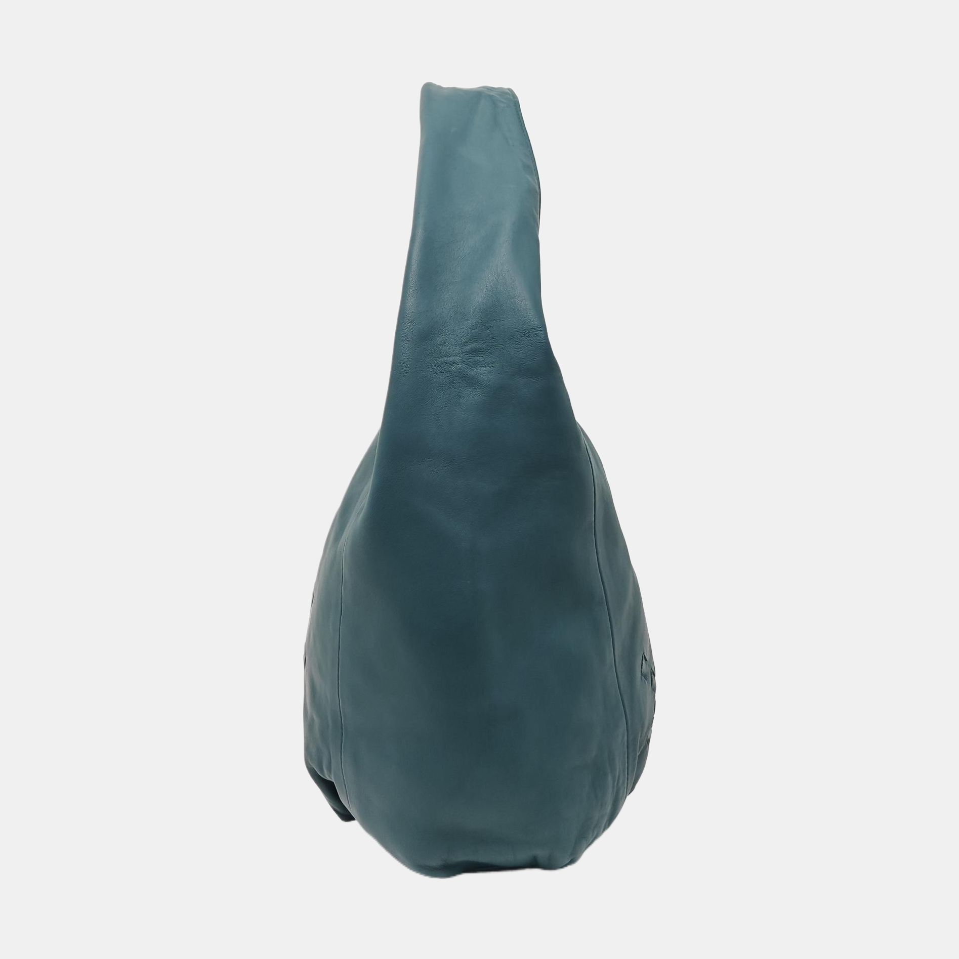 Lambskin Top Handle Bag Green