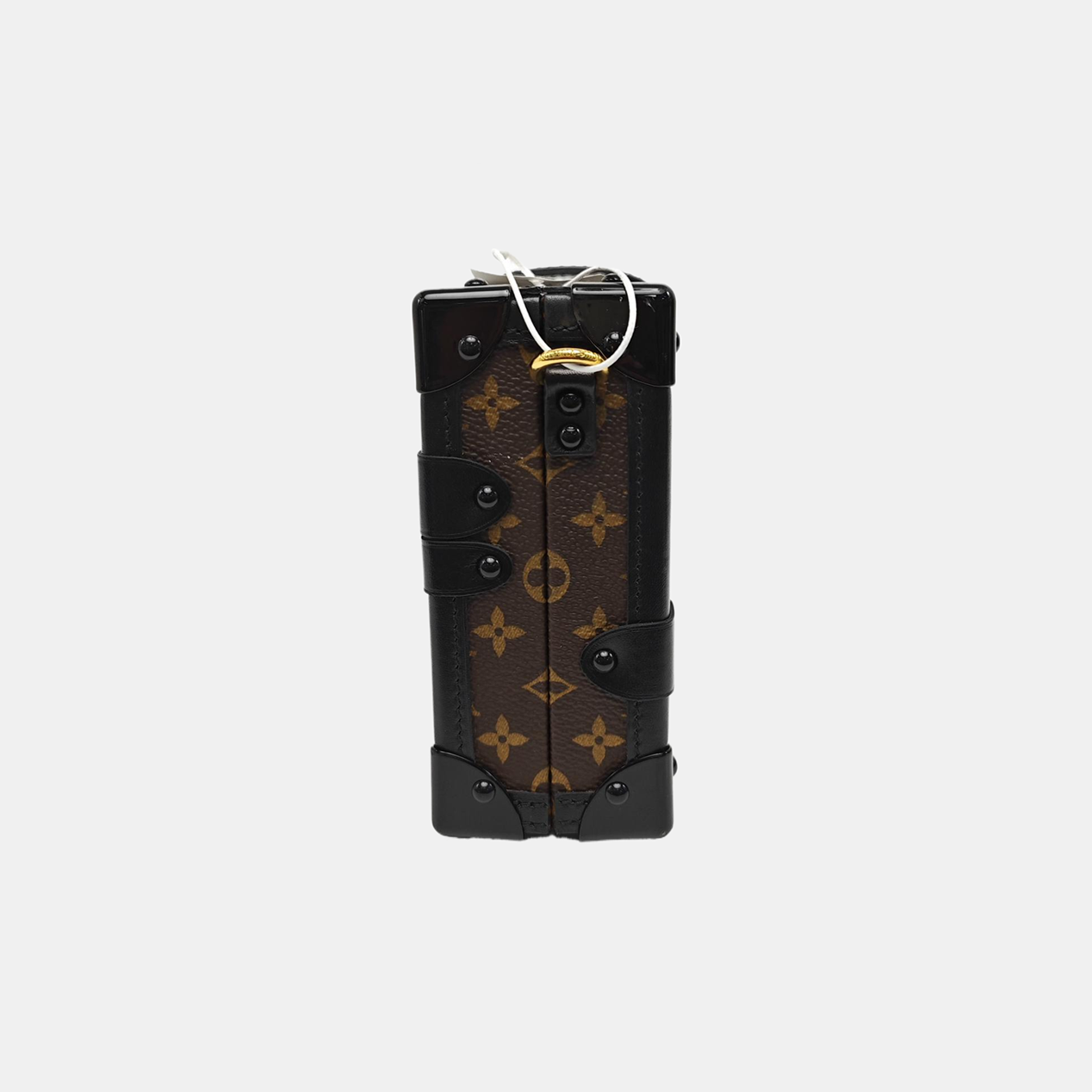 PETITE MALLE Monogram Coated Canvas Brown