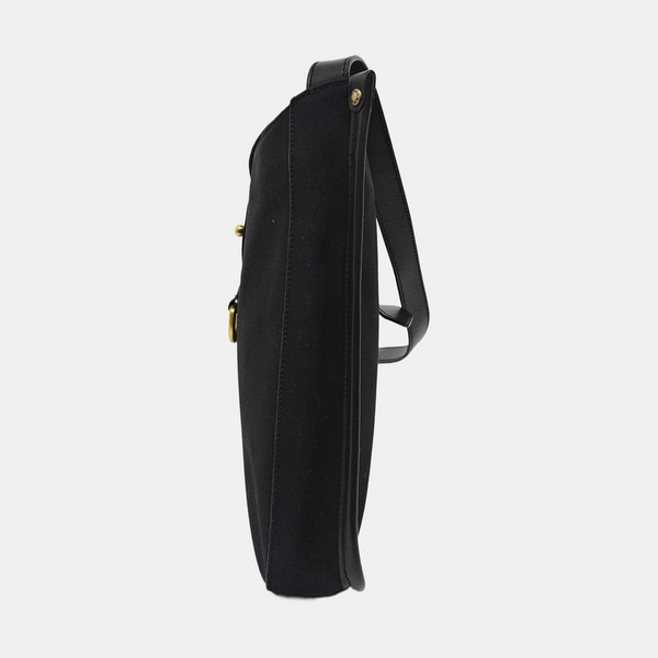 Canvas Shoulder Bag Black