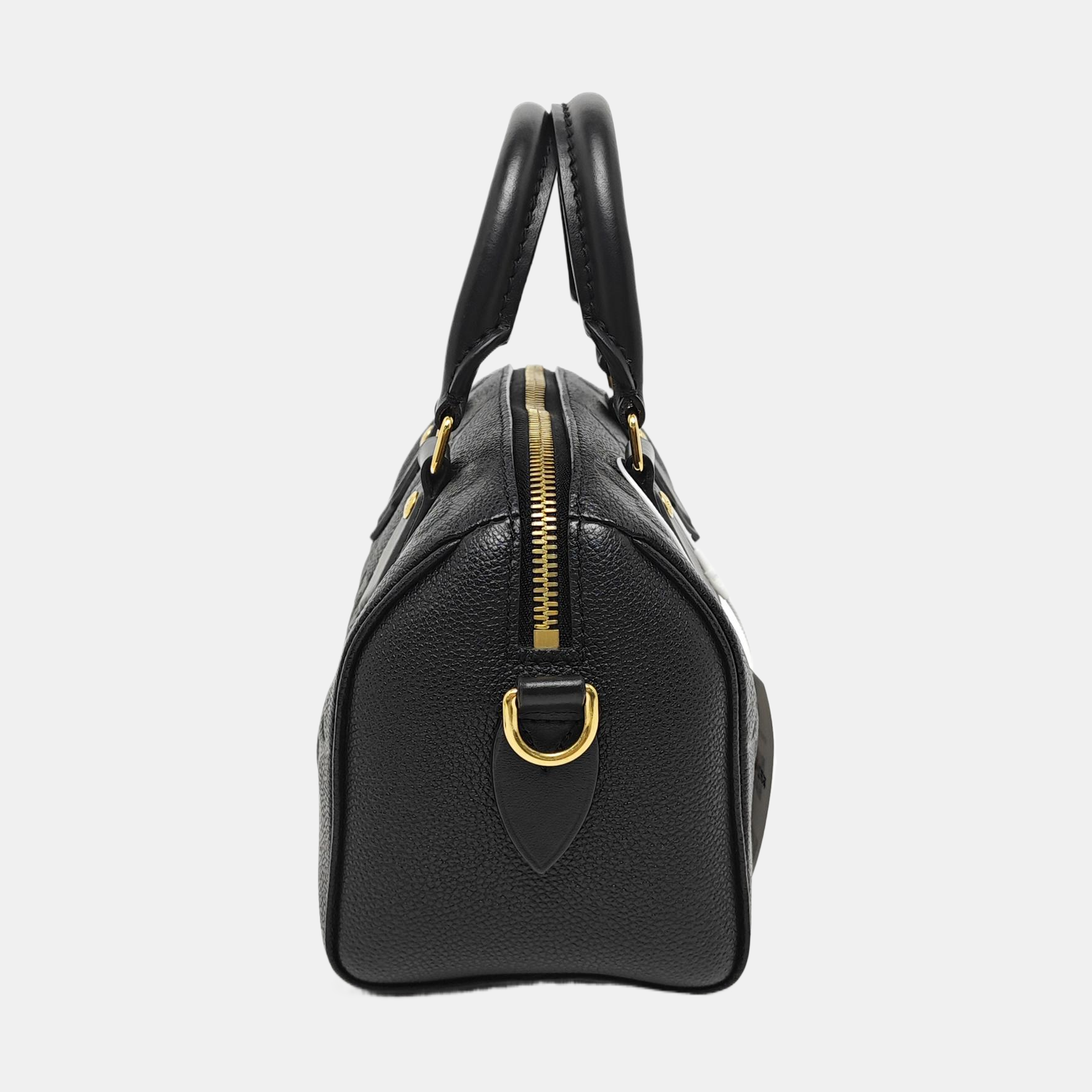 SPEEDY 20 Monogram Calfskin Black