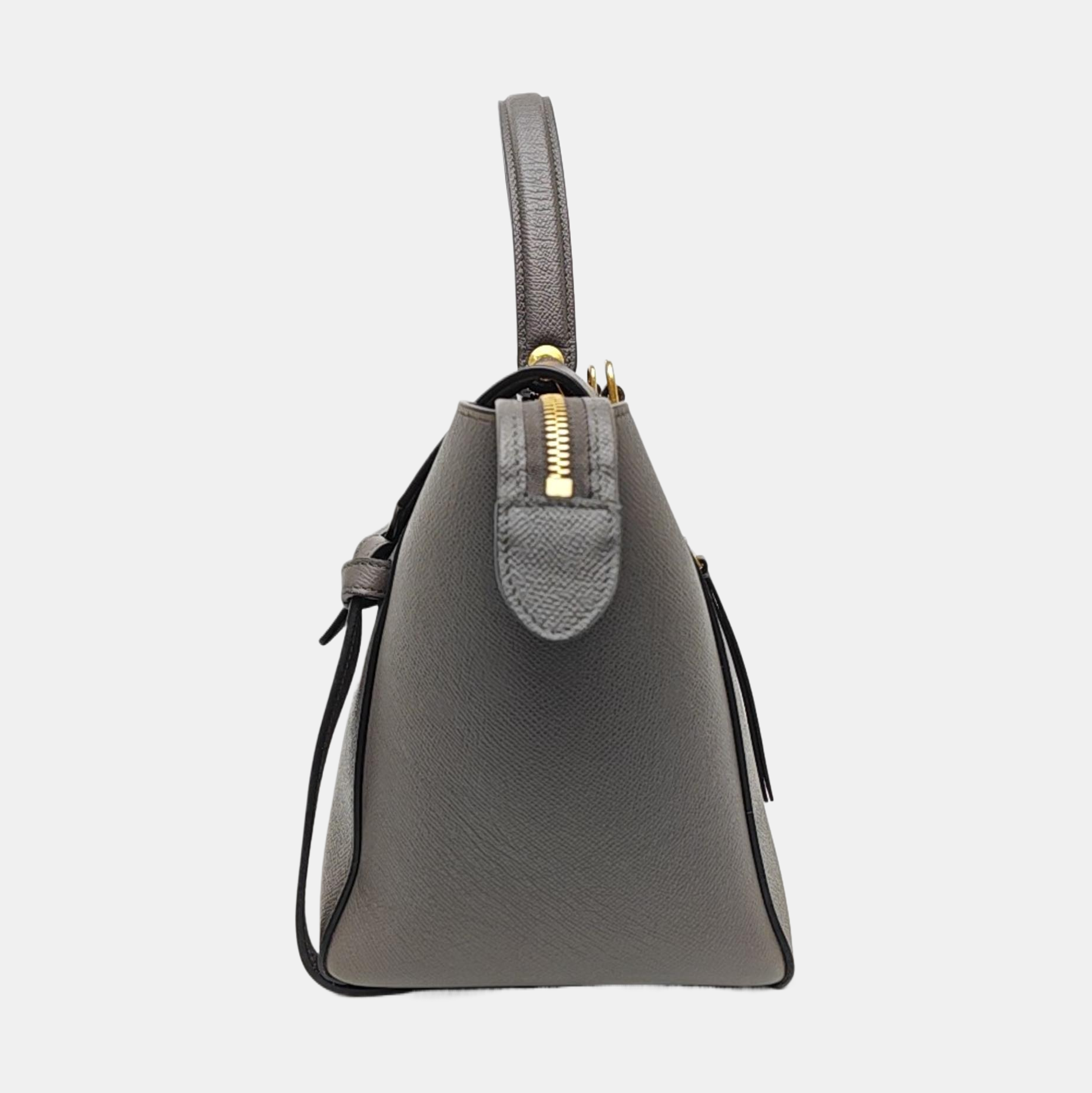 BELT Mini Calfskin Gray