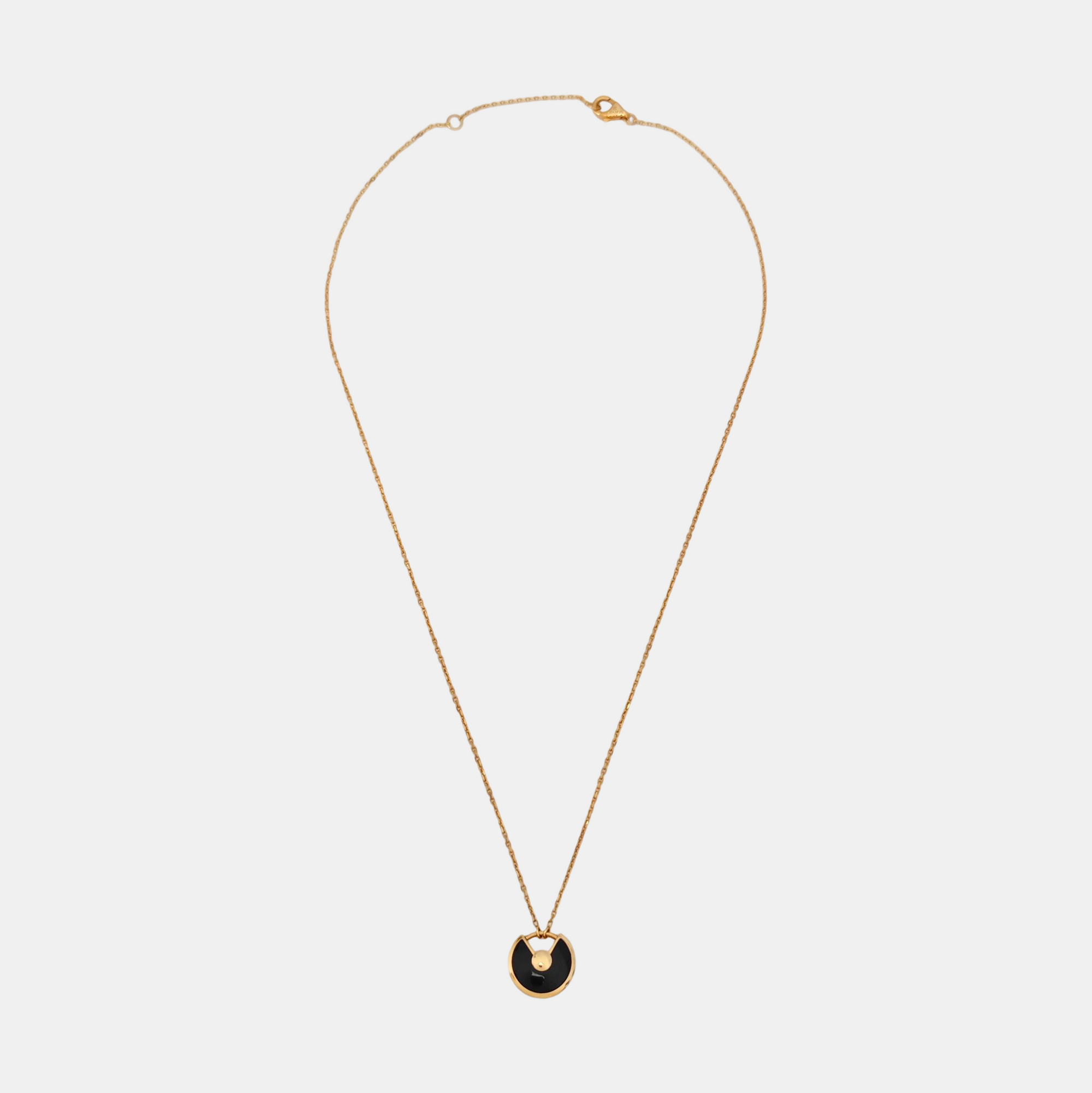 AMULETTE DE CARTIER 18k Rose Gold Necklace