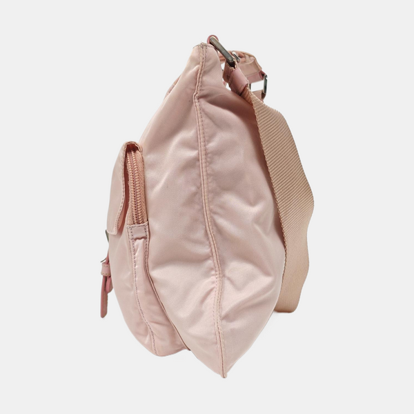 Nylon Shoulder Bag Pink
