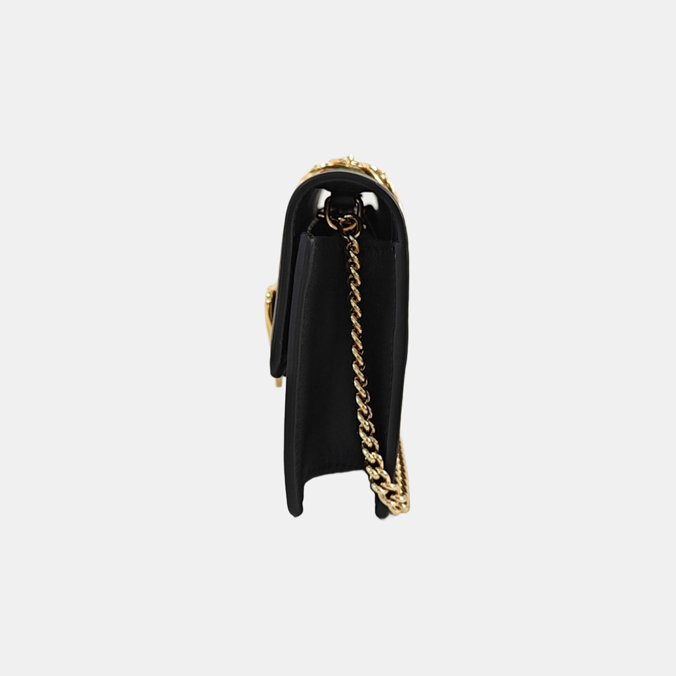 Sylvie Super Mini Calfskin Black