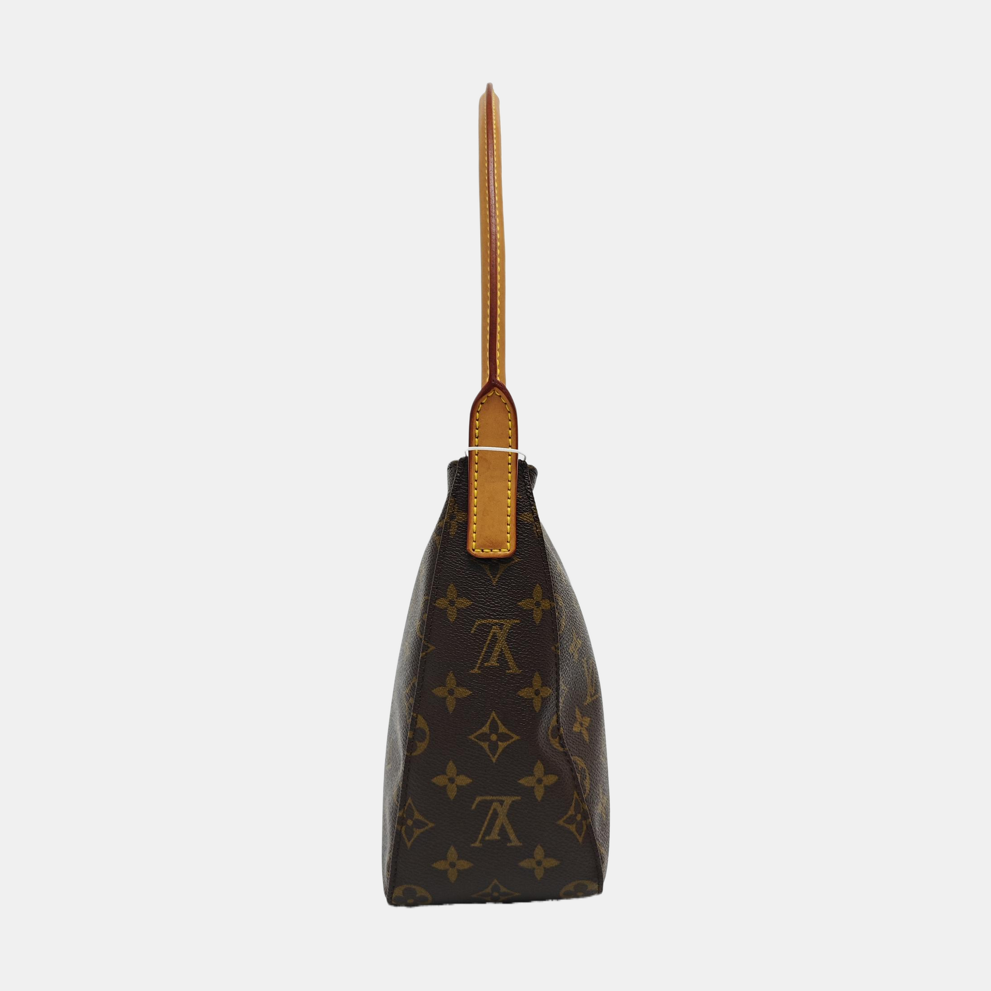 LOOPING MM Monogram Coated Canvas Brown