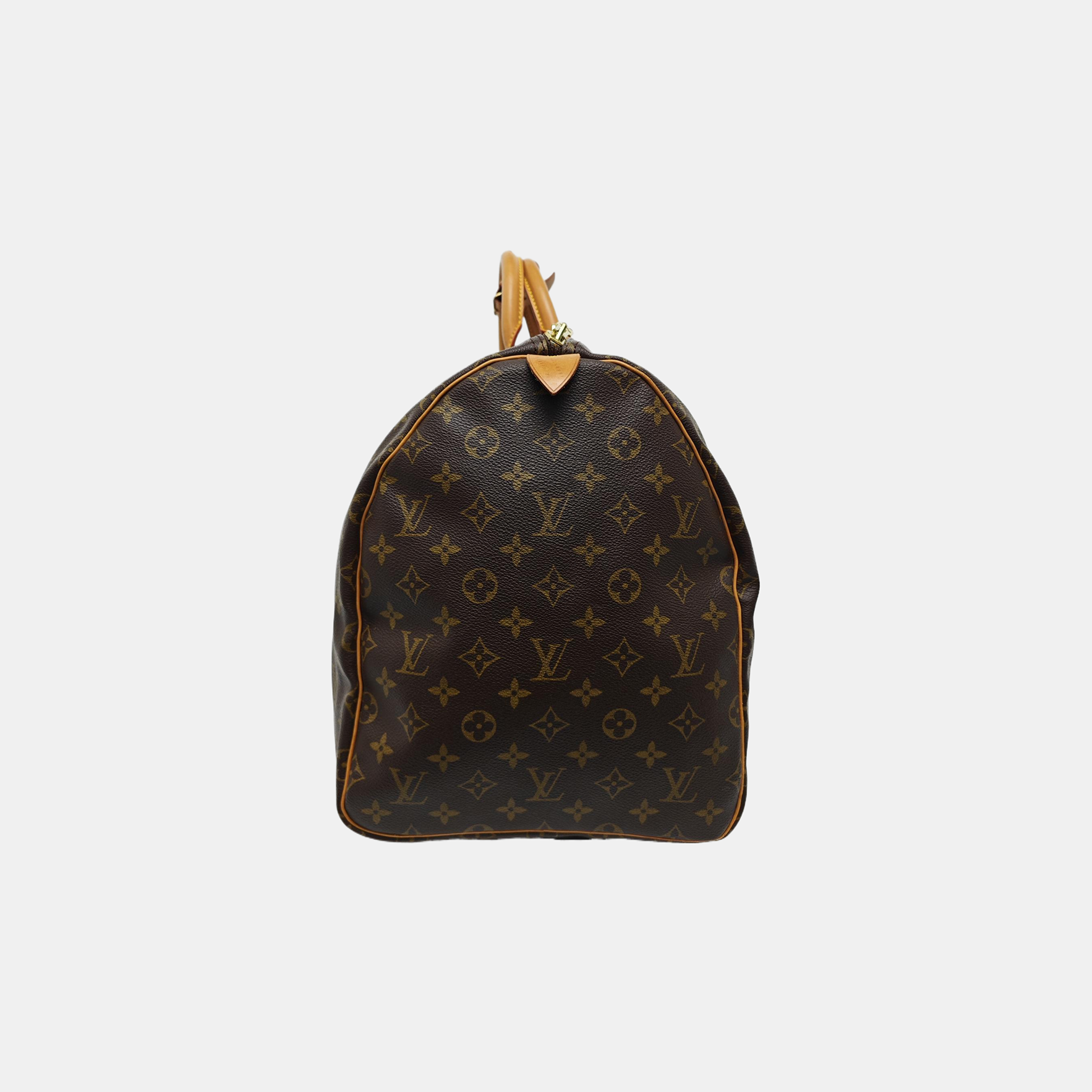 SAC SOUPLE 55 Monogram Coated Canvas Brown