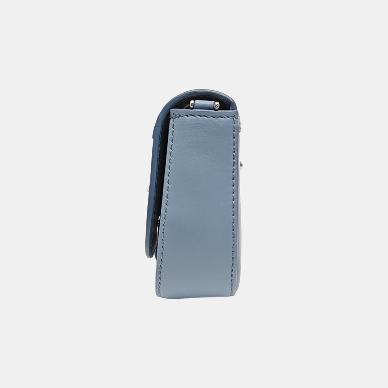 Sidonie Mini Saffiano Calfskin Blue