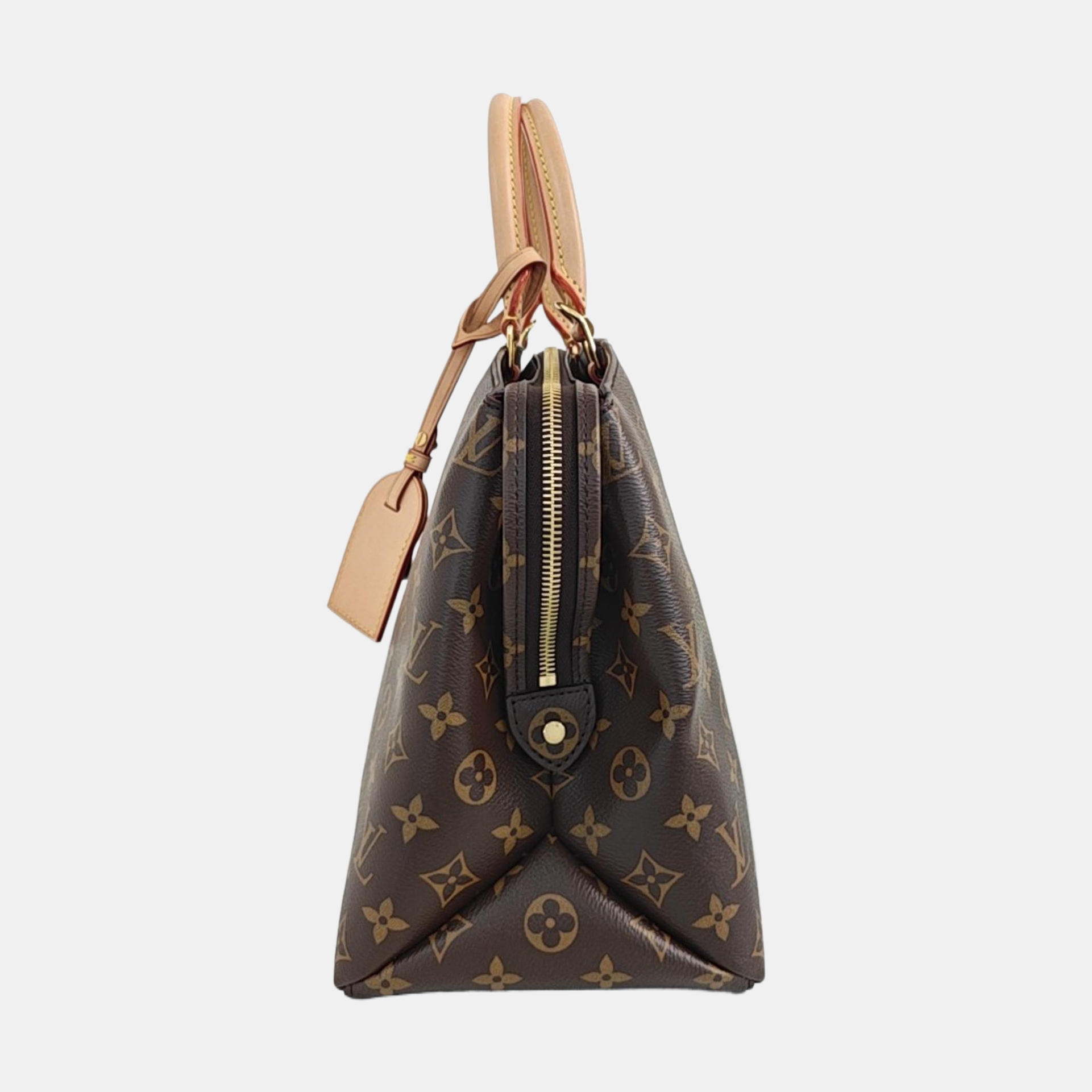 PALAIS GM Monogram Coated Canvas Brown