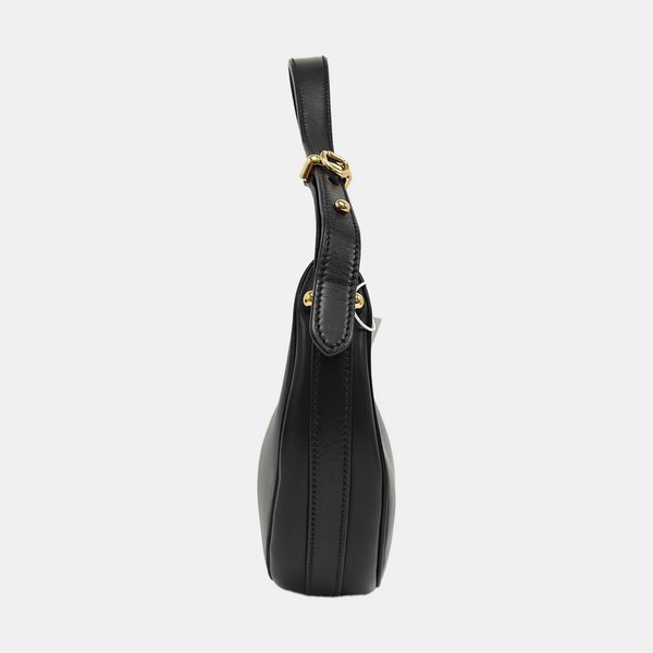 Calfskin Shoulder Bag Black