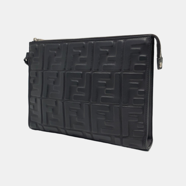 Lambskin Clutch Black