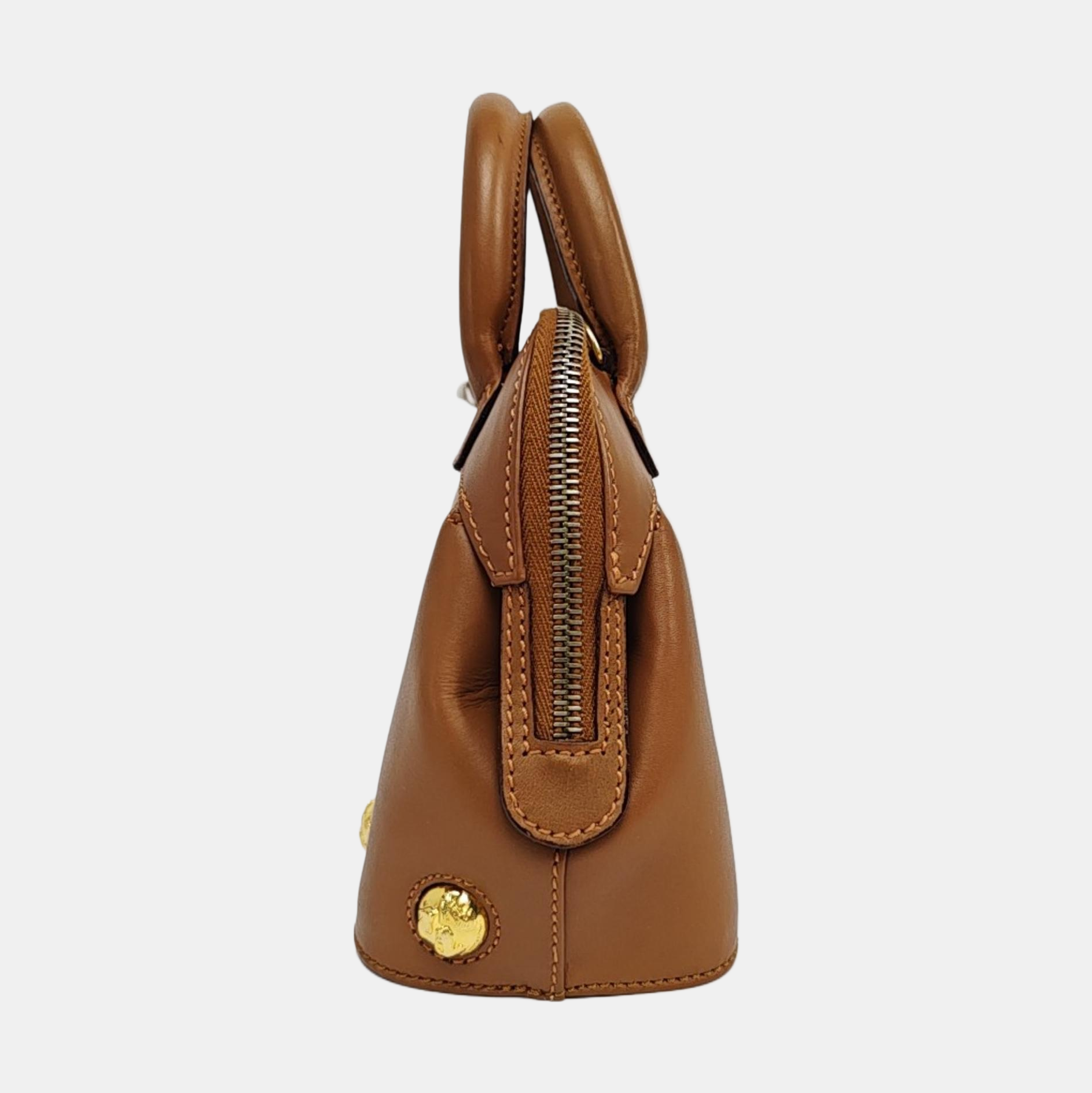 Calfskin Tote Bag Brown